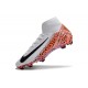 Nike Air Zoom Mercurial Superfly X Elite FG Blanco Naranja Negro