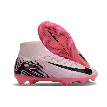 Nike Air Zoom Mercurial Superfly X Elite FG Rosa Negro