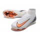 Nike Air Zoom Mercurial Superfly X Elite FG Blanco Naranja Negro