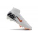 Nike Air Zoom Mercurial Superfly X Elite FG Blanco Naranja Negro