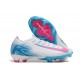 Bota de Fútbol Nike Mercurial Vapor 16 Elite FG Blanco Azul Rosa