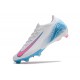 Bota de Fútbol Nike Mercurial Vapor 16 Elite FG Blanco Azul Rosa