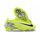 Bota de Fútbol Nike Mercurial Vapor 16 Elite FG Amarillo Negro Plateado