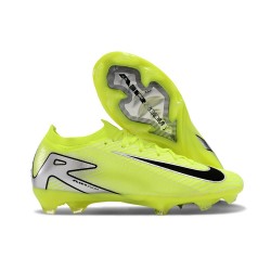 Bota de Fútbol Nike Mercurial Vapor 16 Elite FG Amarillo Negro Plateado