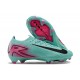 Bota de Fútbol Nike Mercurial Vapor 16 Elite FG Cian Negro Rosa