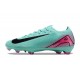 Bota de Fútbol Nike Mercurial Vapor 16 Elite FG Cian Negro Rosa