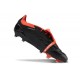 adidas Predator Elite Foldover Tongue FG Negro Blanco Rojo