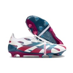 adidas Predator Elite Foldover Tongue FG Blanco Rojo Azul