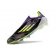 Tacos de Futbol adidas F50 Elite Laceless FG Morado Unity Blanco Limón Lúcido