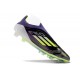 Tacos de Futbol adidas F50 Elite Laceless FG Morado Unity Blanco Limón Lúcido