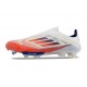 adidas F50+ Elite Sin Cordones FG Ftwr Blanco Azul Lúcido Rojo