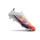 adidas F50+ Elite Sin Cordones FG Ftwr Blanco Azul Lúcido Rojo