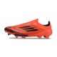 adidas F50+ Elite Sin Cordones FG Rojo Negro