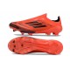 adidas F50+ Elite Sin Cordones FG Rojo Negro