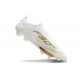 adidas F50+ Elite Sin Cordones FG Ftwr Blanco Dorado Met