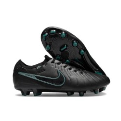 Botas de fútbol Nike Tiempo Legend 10 Elite FG Negro