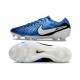 Botas de fútbol Nike Tiempo Legend 10 Elite FG Azul Blanco