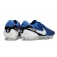 Botas de fútbol Nike Tiempo Legend 10 Elite FG Azul Blanco