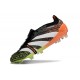 adidas Predator Elite Foldover Tongue FG Negro Blanco Naranja Verde