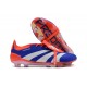 adidas Predator Elite Foldover Tongue FG Azul Lúcido Ftwr Blanco Rojo Solar