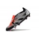 adidas Predator Elite Foldover Tongue FG Negro Gris Rojo