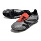 adidas Predator Elite Foldover Tongue FG Negro Gris Rojo